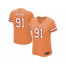 Women's Nike Tampa Bay Buccaneers #91 Robert Ayers Limited Orange Glaze Alternate NFL Jersey