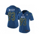 Women's Nike Tampa Bay Buccaneers #93 Gerald McCoy Limited Blue 2017 Pro Bowl NFL Jersey
