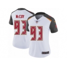 Women's Nike Tampa Bay Buccaneers #93 Gerald McCoy Vapor Untouchable Limited White NFL Jersey
