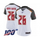Women's Tampa Bay Buccaneers #26 Sean Murphy-Bunting White Vapor Untouchable Limited Player 100th Season Football Jersey