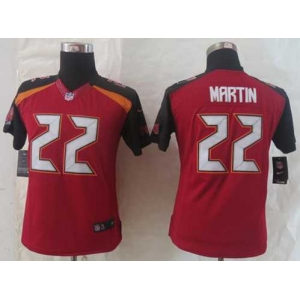 nike women nfl jerseys tampa bay buccaneers #22 martin red[nike limited][2014 new]