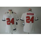 nike women nfl jerseys tampa bay buccaneers #24 banrron white[nike limited]