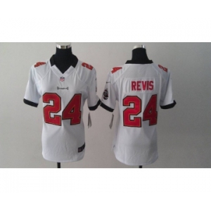 nike women nfl jerseys tampa bay buccaneers #24 revis white[nike][revis]