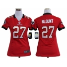 nike women nfl jerseys tampa bay buccaneers #27 blount red[nike]