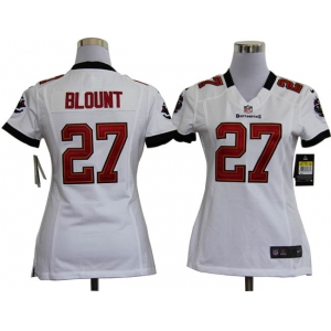 nike women nfl jerseys tampa bay buccaneers #27 blount white[nike]