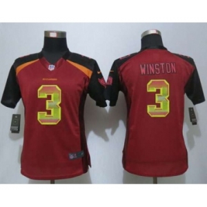nike women nfl jerseys tampa bay buccaneers #3 winston red[Strobe Limited]