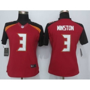 nike women nfl jerseys tampa bay buccaneers #3 winston red[nike limited]