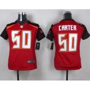 nike women nfl jerseys tampa bay buccaneers #50 carter red[nike]