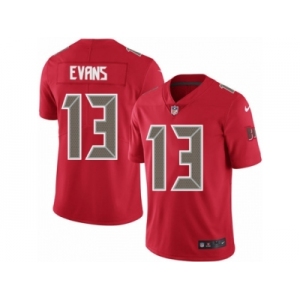 Youth Nike Tampa Bay Buccaneers #13 Mike Evans Limited Red Rush NFL Jersey