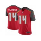 Youth Nike Tampa Bay Buccaneers #14 Ryan Fitzpatrick Red Team Color Vapor Untouchable Limited Player NFL Jersey