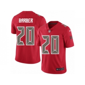 Youth Nike Tampa Bay Buccaneers #20 Ronde Barber Limited Red Rush NFL Jersey