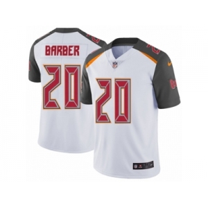 Youth Nike Tampa Bay Buccaneers #20 Ronde Barber Vapor Untouchable Limited White NFL Jersey