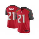 Youth Nike Tampa Bay Buccaneers #21 Justin Evans Vapor Untouchable Limited Red Team Color NFL Jersey