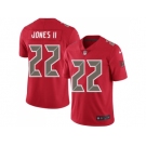 Youth Nike Tampa Bay Buccaneers #22 Ronald Jones II Red Stitched NFL Limited Rush Jersey