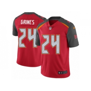Youth Nike Tampa Bay Buccaneers #24 Brent Grimes Vapor Untouchable Limited Red Team Color NFL Jersey