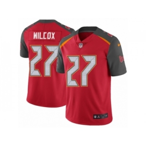 Youth Nike Tampa Bay Buccaneers #27 J.J. Wilcox Vapor Untouchable Limited Red Team Color NFL Jersey