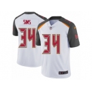 Youth Nike Tampa Bay Buccaneers #34 Charles Sims Vapor Untouchable Limited White NFL Jersey