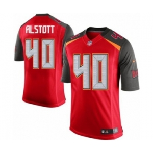 Youth Nike Tampa Bay Buccaneers #40 Mike Alstott Red Team Color NFL Jersey