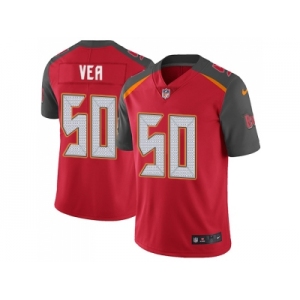 Youth Nike Tampa Bay Buccaneers #50 Vita Vea Red Team Color Stitched NFL Vapor Untouchable Limited Jersey