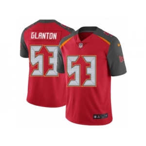 Youth Nike Tampa Bay Buccaneers #53 Adarius Glanton Red Team Color Vapor Untouchable Limited Player NFL Jersey
