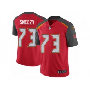 Youth Nike Tampa Bay Buccaneers #73 J. R. Sweezy Vapor Untouchable Limited Red Team Color NFL Jersey