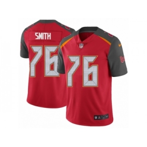 Youth Nike Tampa Bay Buccaneers #76 Donovan Smith Vapor Untouchable Limited Red Team Color NFL Jersey