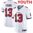 Youth Tampa Bay Buccaneers #13 Mike Evans Nike White Vapor Limited Jersey