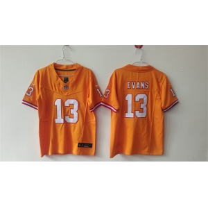 Youth Tampa Bay Buccaneers #13 Mike Evans Orange F.U.S.E Throwback Vapor Untouchable Limited Stitched Jersey