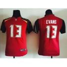 nike youth nfl jerseys tampa bay buccaneers #13 evans red[nike]