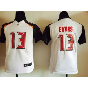 nike youth nfl jerseys tampa bay buccaneers #13 evans white[nike]