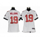 nike youth nfl jerseys tampa bay buccaneers #19 williams white[nike]