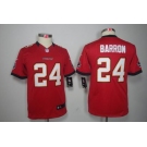 nike youth nfl jerseys tampa bay buccaneers #24 banrron red[nike]