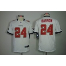 nike youth nfl jerseys tampa bay buccaneers #24 banrron white[nike]