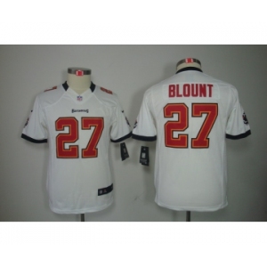 nike youth nfl jerseys tampa bay buccaneers #27 blount white[nike]
