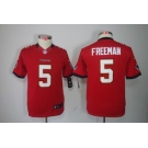 nike youth nfl jerseys tampa bay buccaneers #5 freeman red[nike limited]