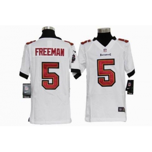 nike youth nfl jerseys tampa bay buccaneers #5 freeman white[nike]