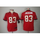 nike youth nfl jerseys tampa bay buccaneers #83 jackson red[nike limited]