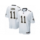 Men Nike New Orleans Saints #11 Tommylee Lewis Game White NFL Jersey