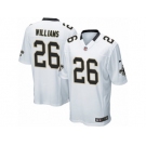 Men Nike New Orleans Saints #26 P. J. Williams Game White NFL Jersey