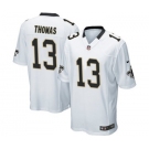 Men's Nike New Orleans Saints #13 Michael Thomas Game White NFL Jersey