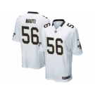 Men's Nike New Orleans Saints #56 Michael Mauti Game White NFL Jersey