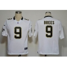 nike nfl jerseys new orleans saints #9 brees white[game]