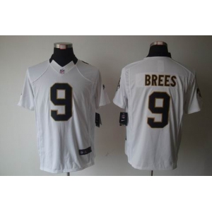 nike nfl jerseys new orleans saints #9 brees white[nike limited]