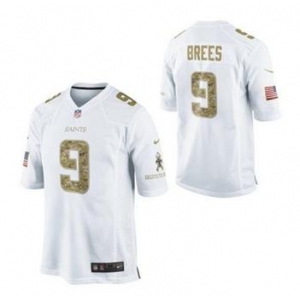 nike nfl jerseys new orleans saints #9 drew brees white[nike USA]