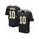 Men's Nike New Orleans Saints #10 Chase Daniel Elite Black Team Color NFL Jersey