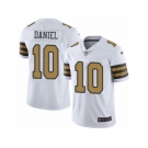 Men's Nike New Orleans Saints #10 Chase Daniel Elite White Rush NFL Jersey