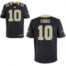 nike nfl jerseys new orleans saints #10 cooks black[Elite][cooks]