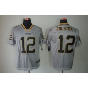 nike nfl jerseys new orleans saints #12 colston grey[Elite lights out]