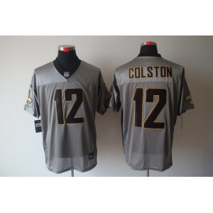 nike nfl jerseys new orleans saints #12 colston grey[Elite shadow]