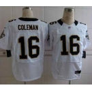 nike nfl jerseys new orleans saints #16 coleman white[Elite][coleman]